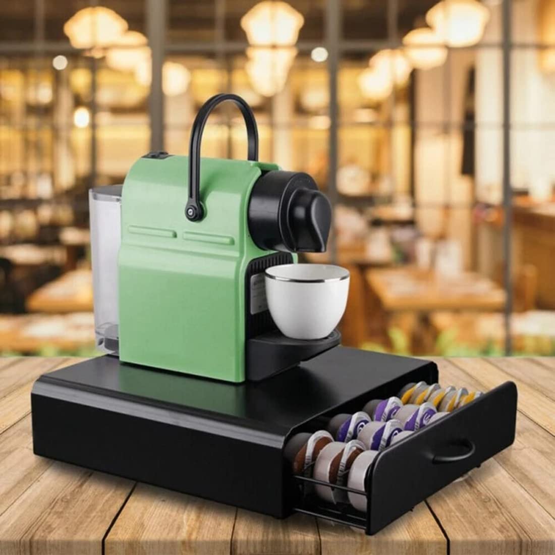 Amazon｜Panatiroy ネスプレッソコーヒーカプセル引き出しボックス